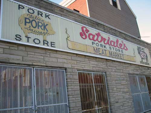 Satriales pork store
